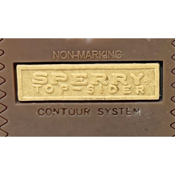 Sperry Topsider Men's Tan Leather and Nylon Billfish 3-Eye Boat Shoes Size 11 - Picture 11 of 11